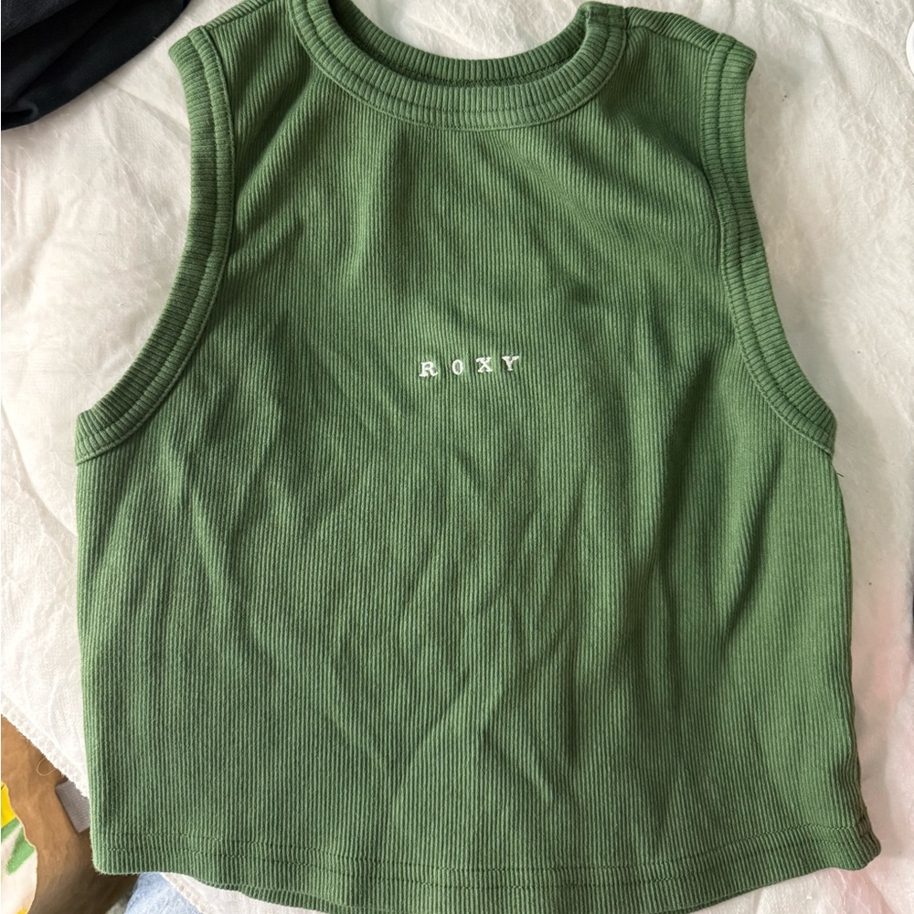 Roxy Women’s Olive Green Tank Top